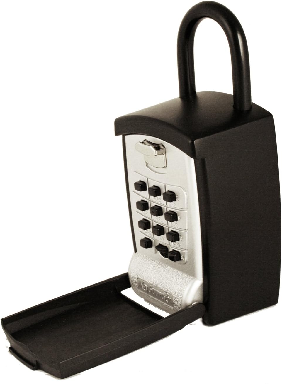 Black Finish Key Storage Lock Box Z2915