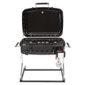 Black Barbecue Grille with Disposable Bottle Adapter P4566