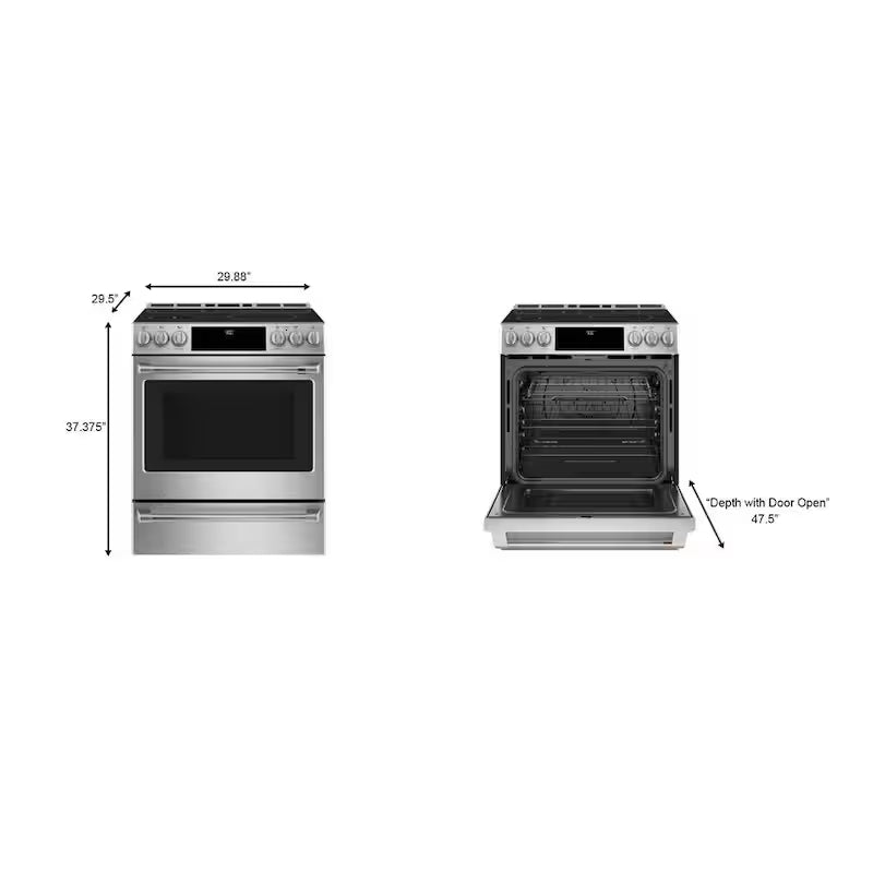 5.7 cu. ft. Slide-In Induction Range with Convection Oven W57746