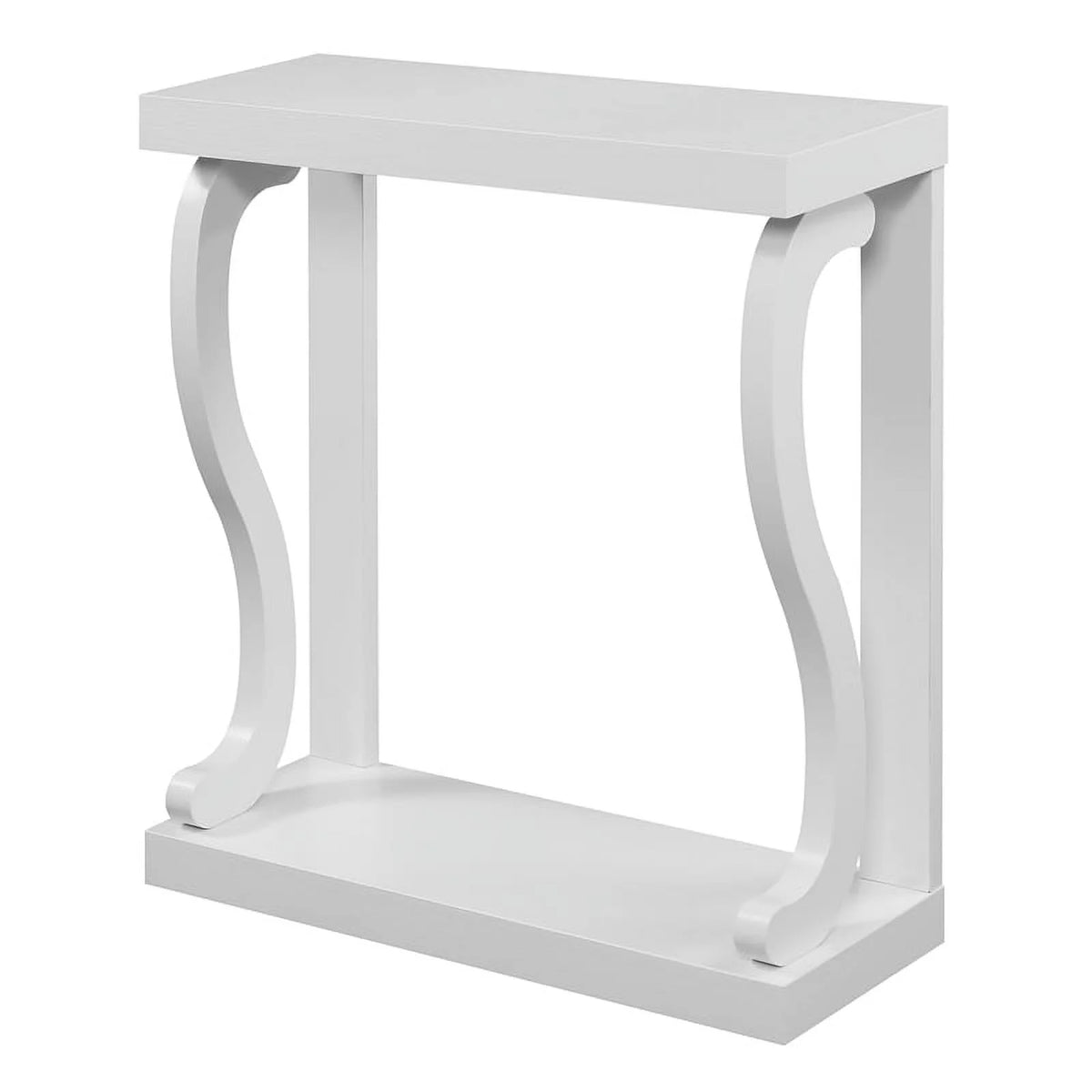 White Wood Console Table X50152
