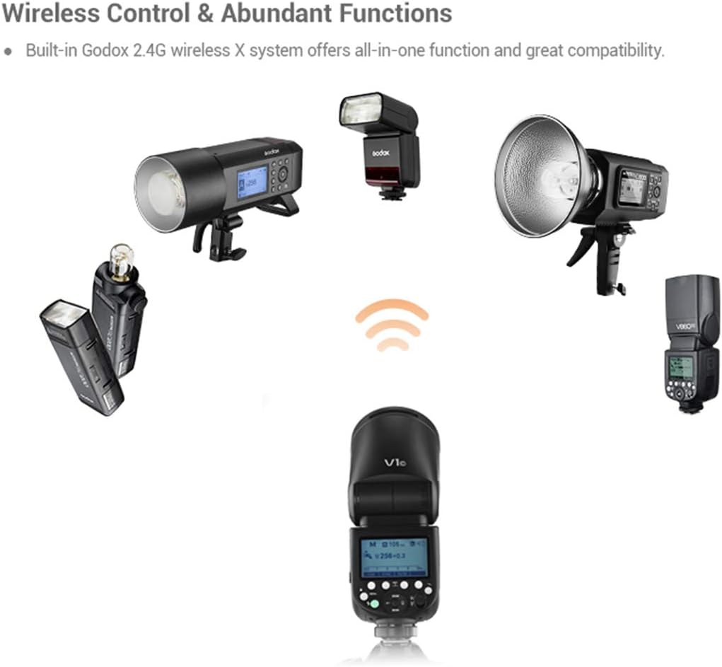 On-Camera Round Camera Flash Speedlight for FUJIFILM Cameras W13030