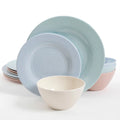 12 Piece Melamine Dinnerware Set S82872