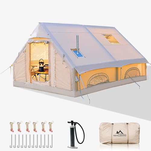 Inflatable Camping Tent 8-10 Person with Stove Jack S67331