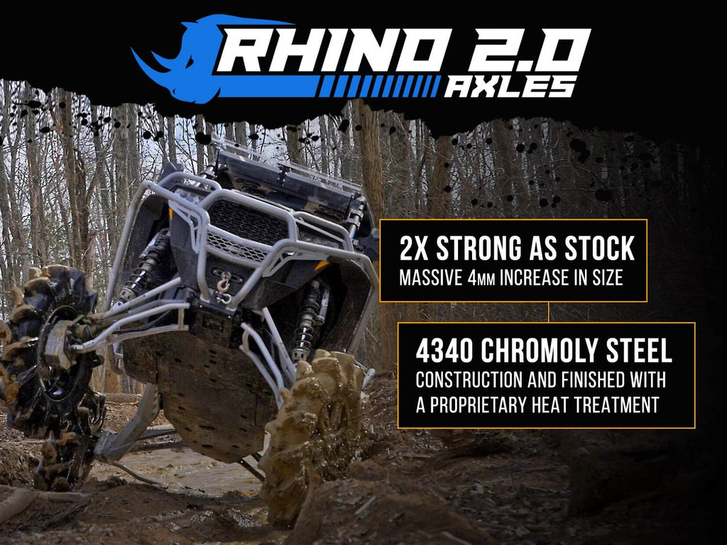Heavy Duty Front Axle for Polaris RZR XP 1000, 4340 Chromoly Steel G7236